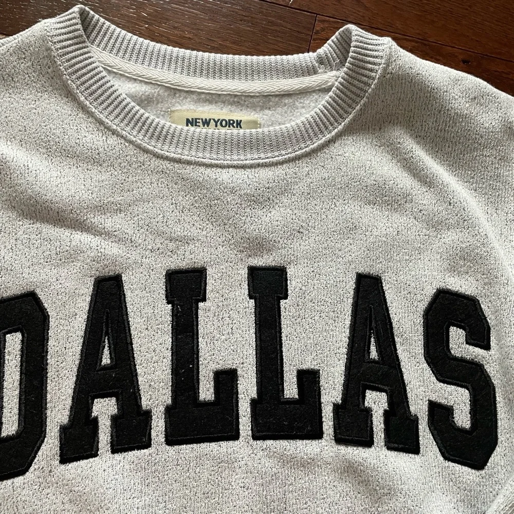 Source Unknown Light Gray Dallas Sweatshirt